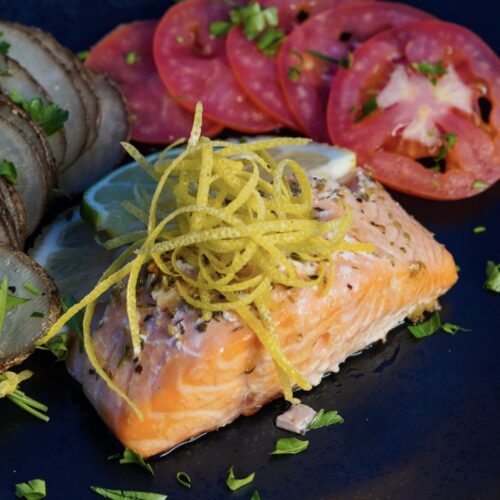 Citrus & Herb Grilled Salmon | Bjorn Bites & Booze