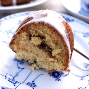 Sour Cream Coffee Pound Cake