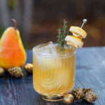 Ginger and Pear Bourbon Splash | Bjorn Bites & Booze