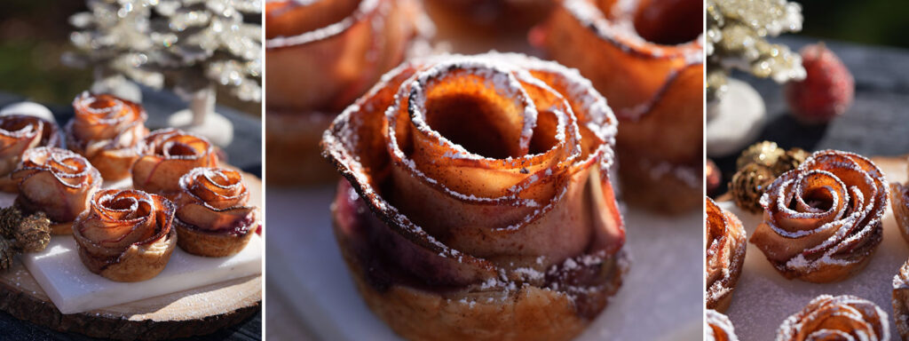 Apple Rose Puff Pastry | Bjorn Bites & Booze