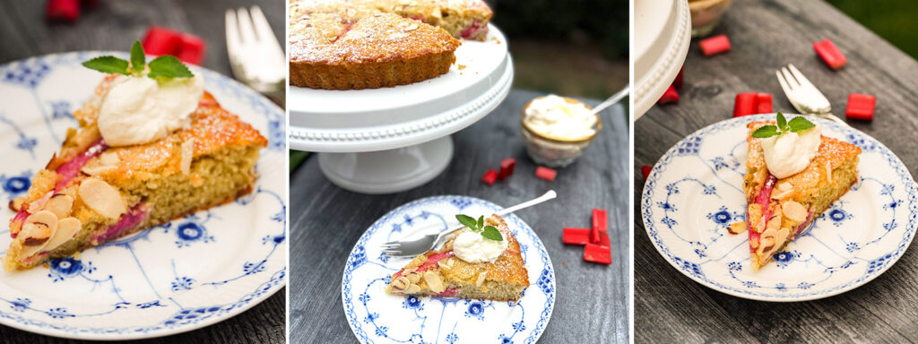 Rhubarb Cake with Cardamom | Bjorn Bites & Booze